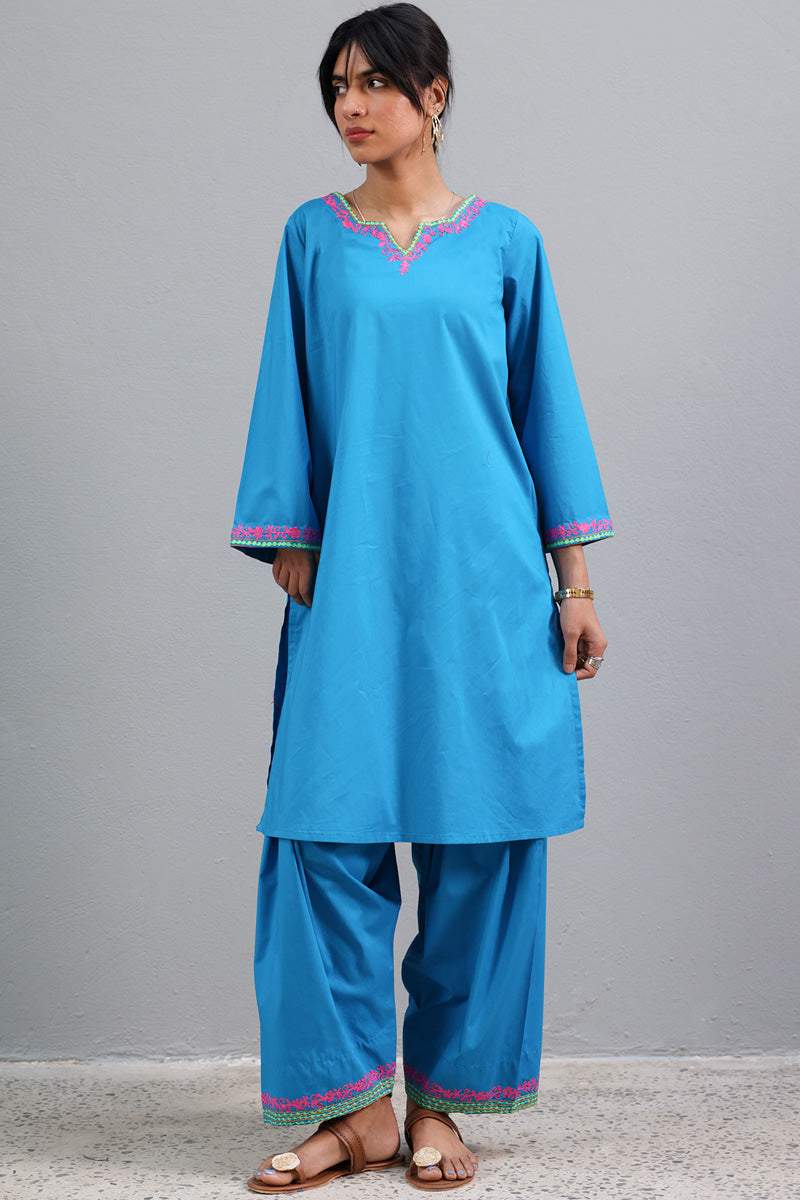 blue
