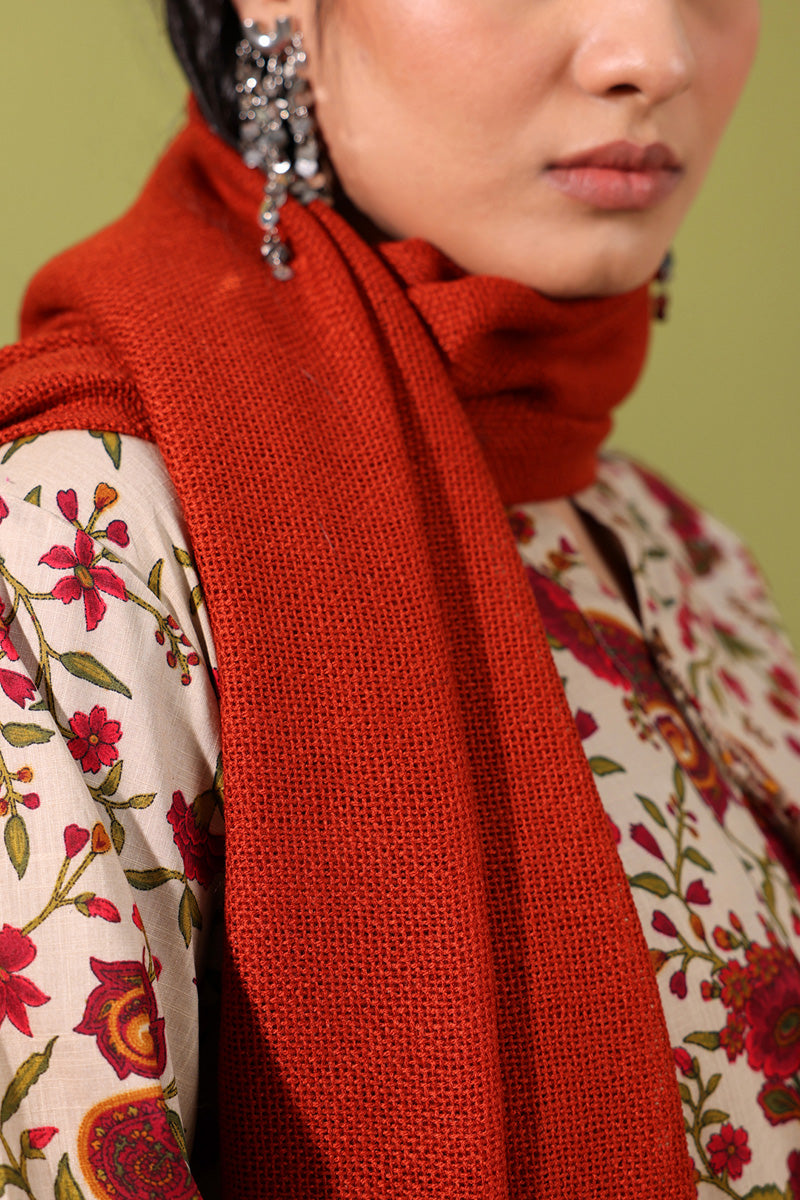 Rustic Woven Shawl