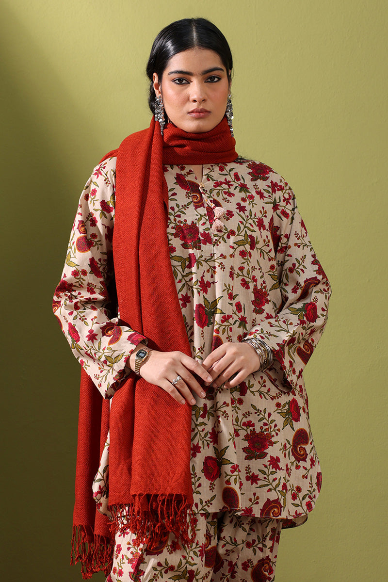 Rustic Woven Shawl