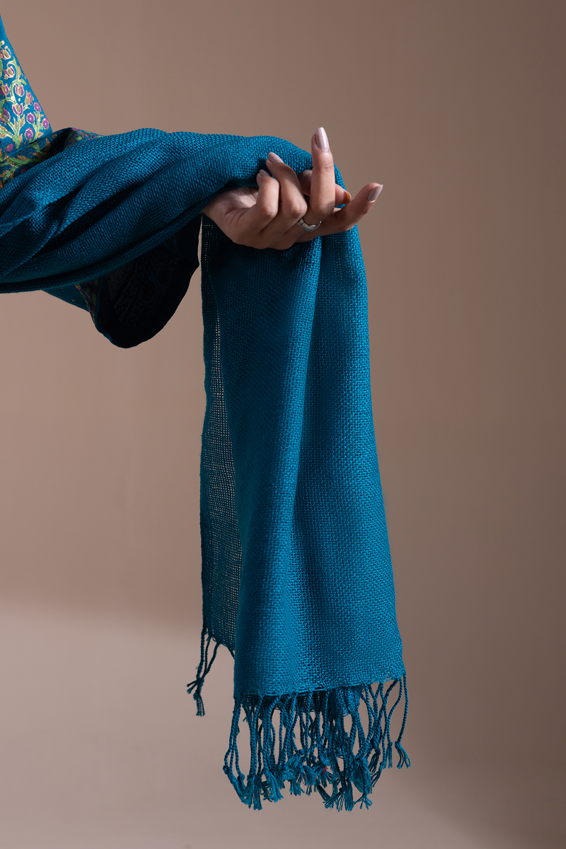 Rustic Woven Shawl