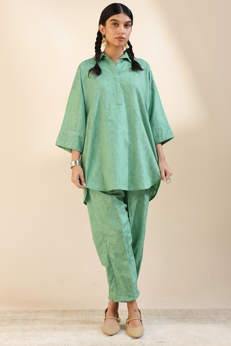 Ethno Weave Jacquard Co-Ord Set