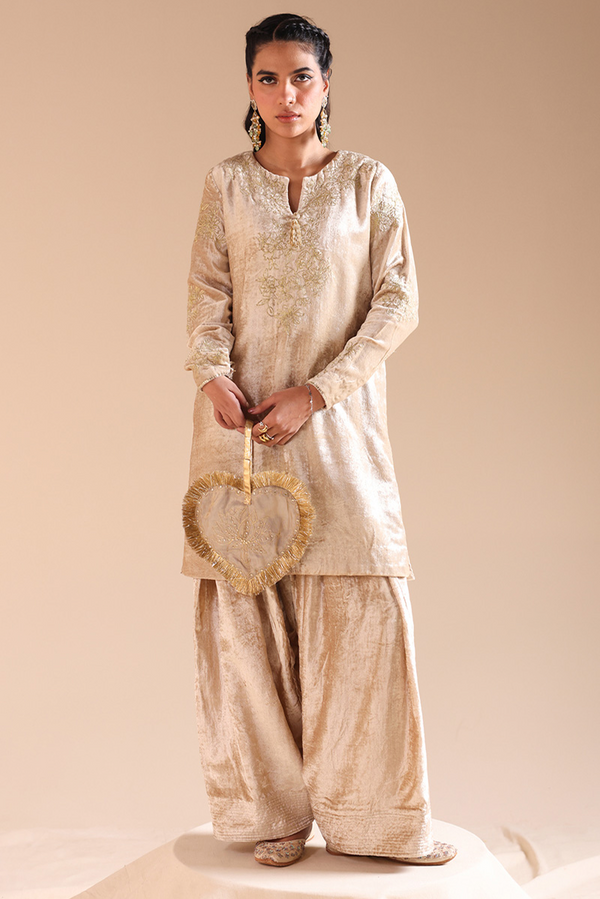 Velvet  Dreams Embroidered Set