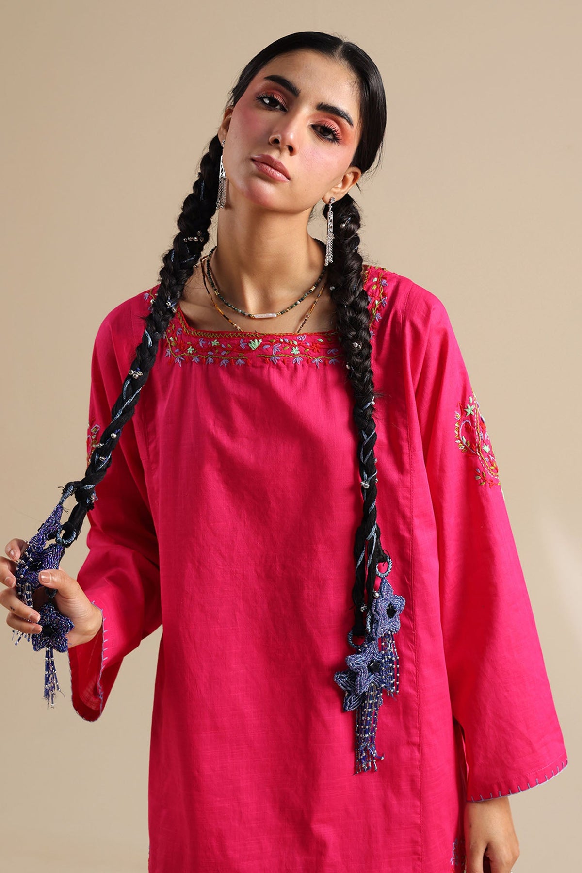 Beaded Sitara Paranda