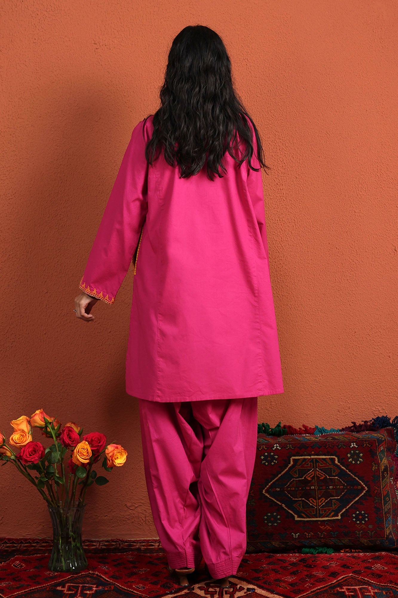 Embroidered Whisper Co-Ord Set