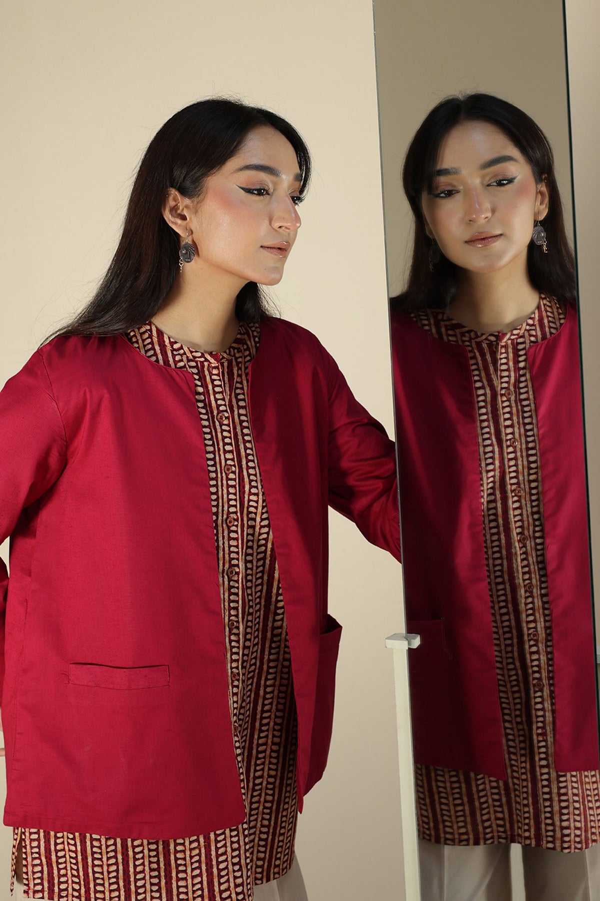 maroon