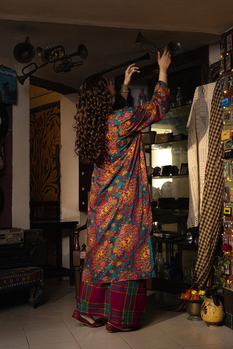 Paisley Mosaic Kaftan