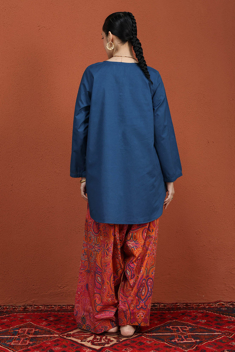 Pine Printed Farshi Set