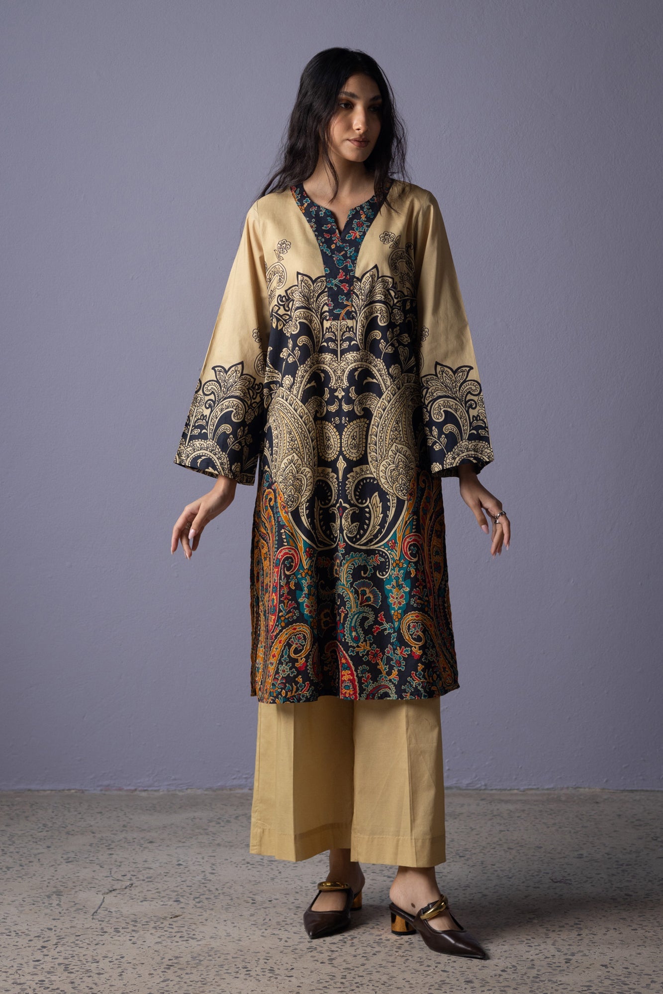 Paisley Muse Printed Set
