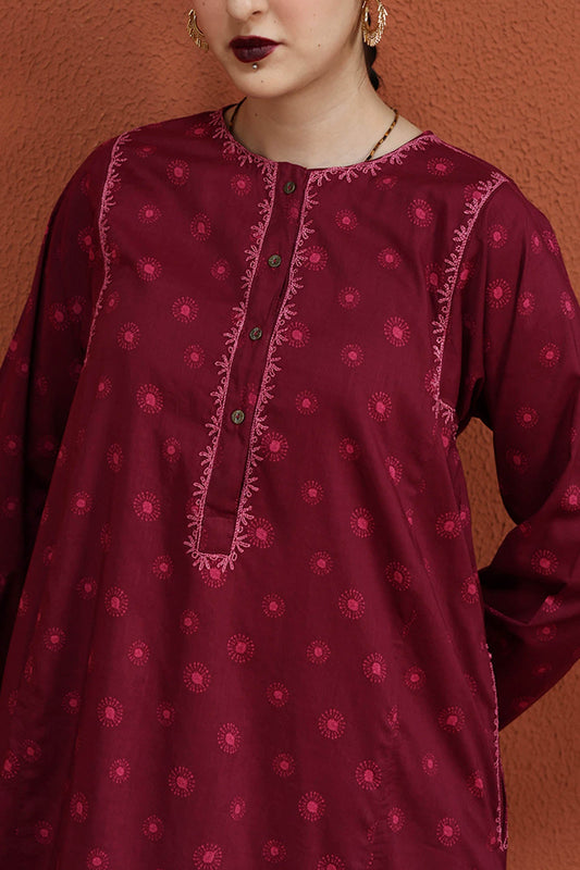 Merlot Printed Co-Ord Set