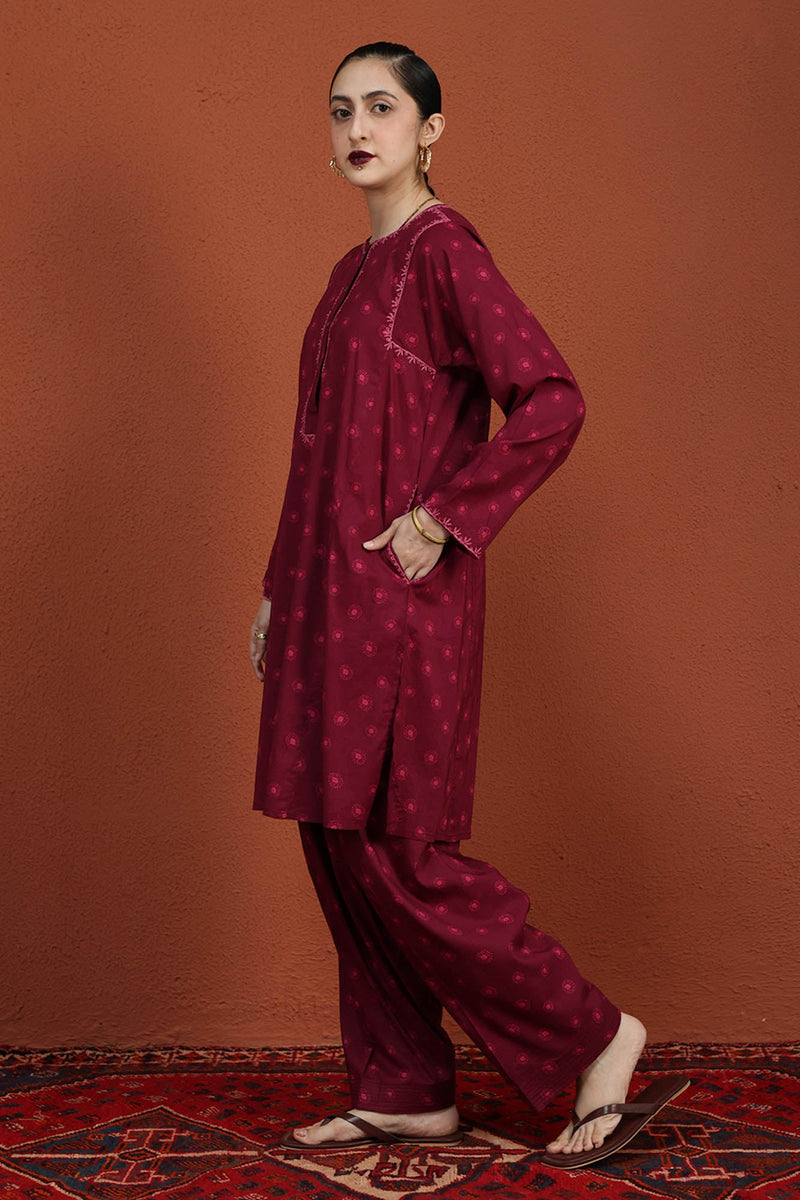 Merlot Printed Co-Ord Set