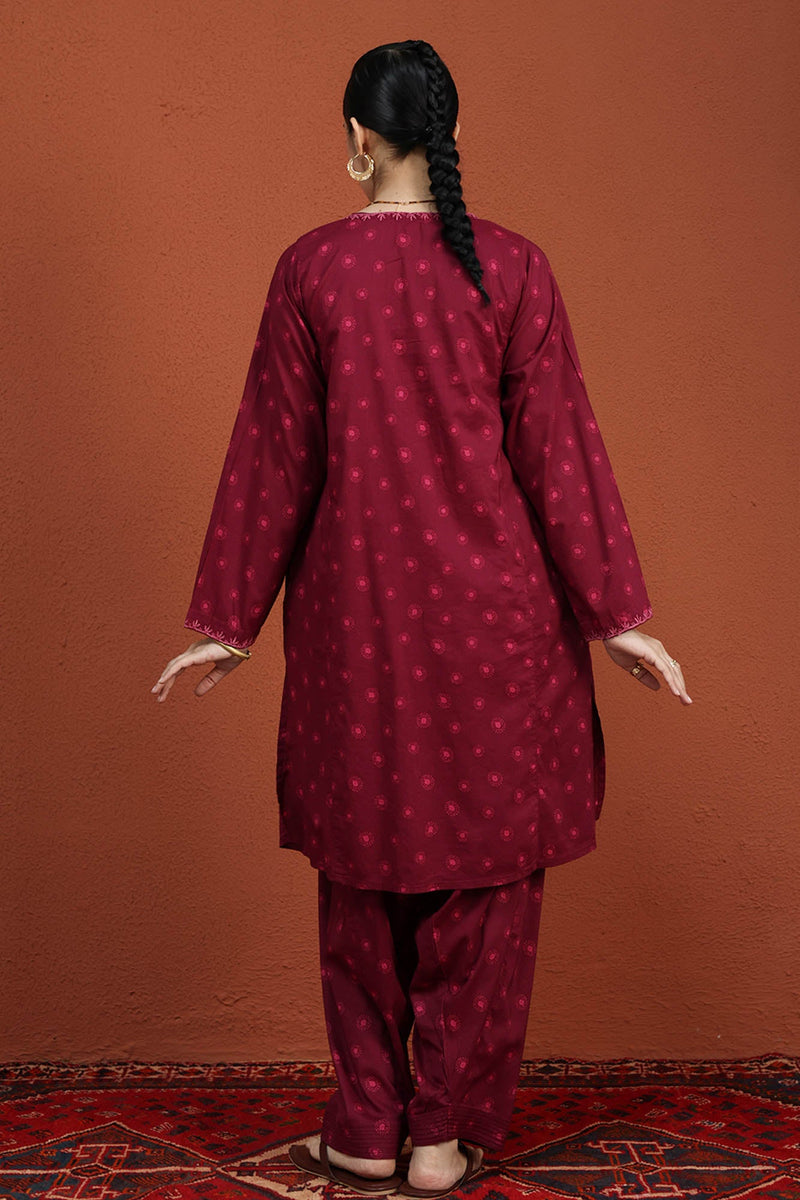 Merlot Printed Co-Ord Set