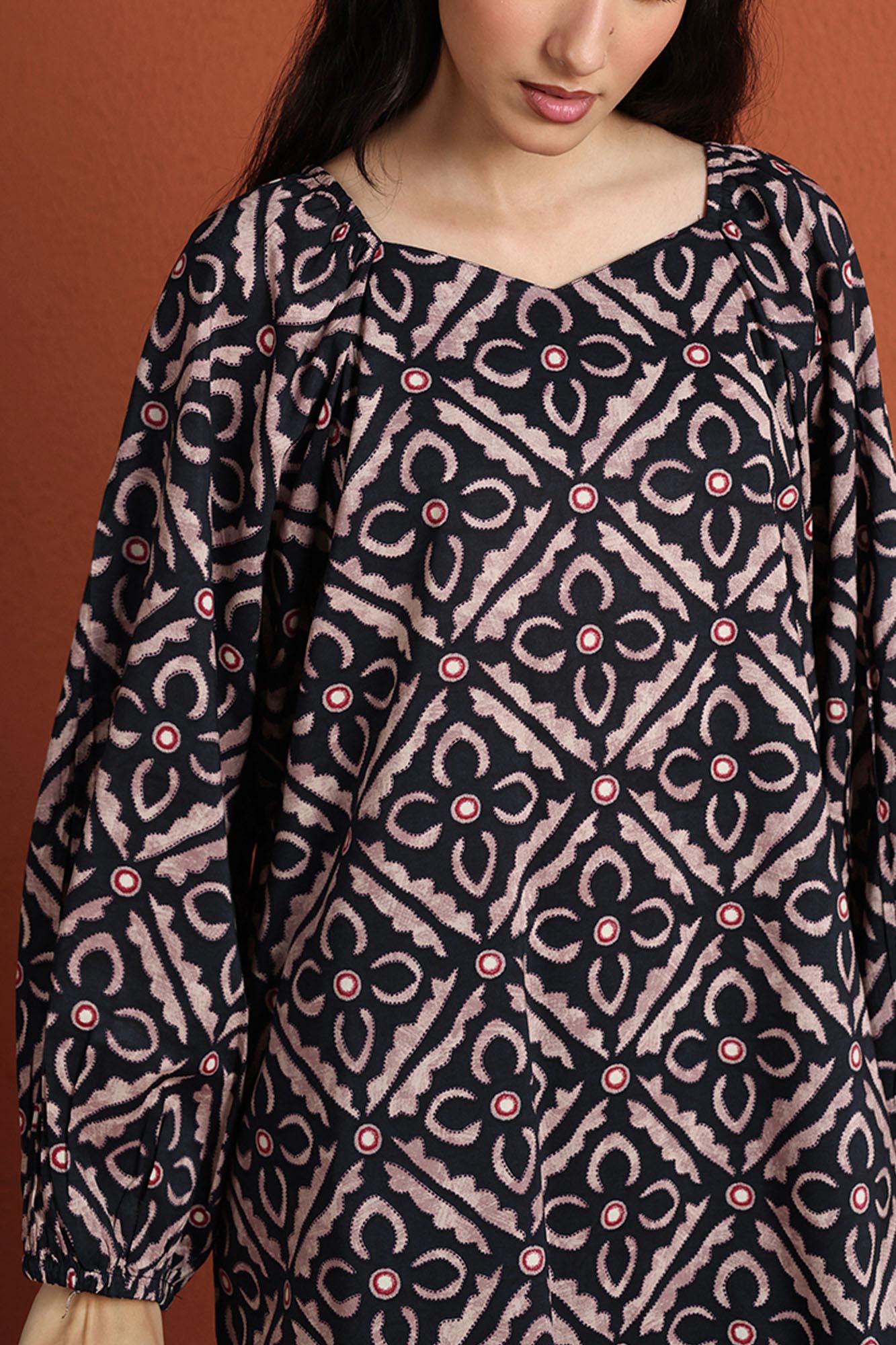 Burnt Bloom Printed Set