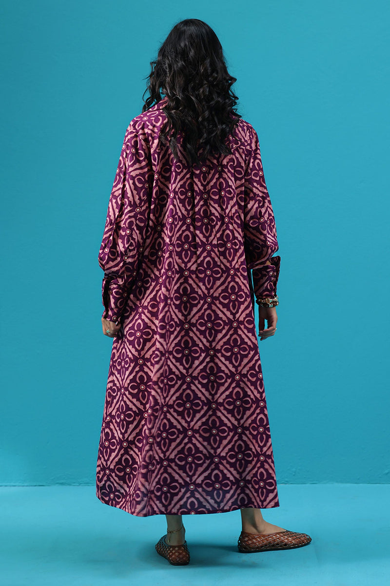 Pattern Foam Dress