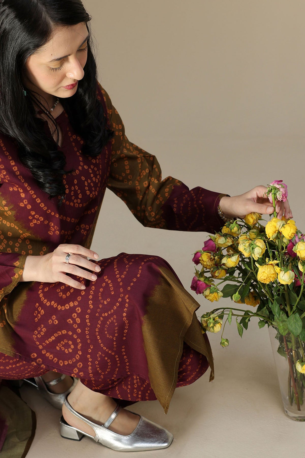 Printed Chunari Whisper Set