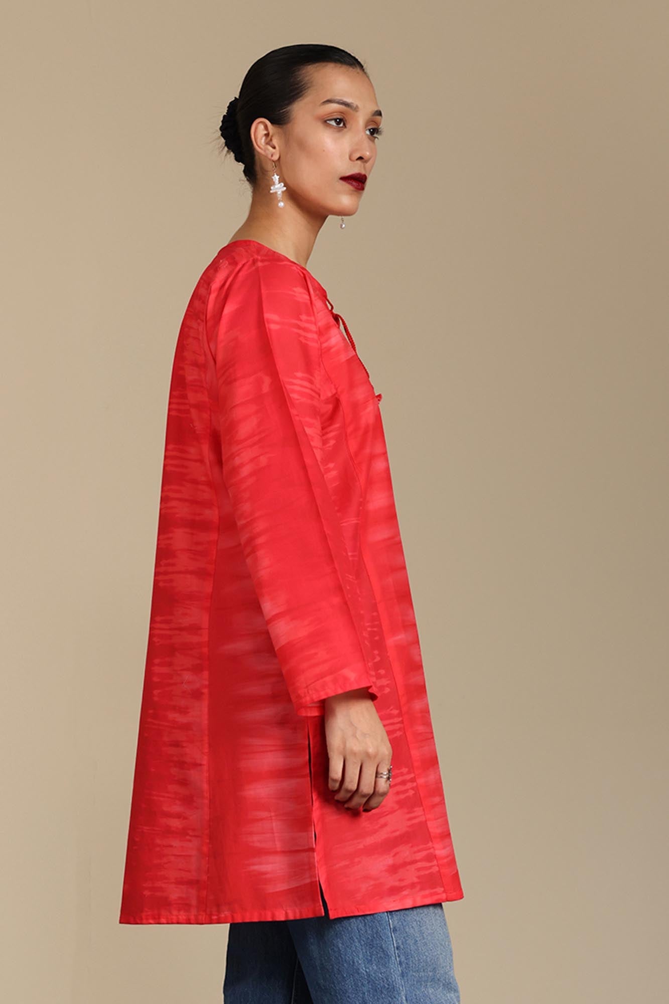 Abstract Foam Kurta