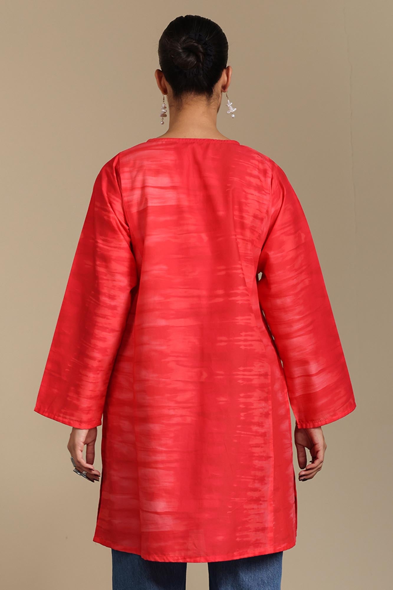 Abstract Foam Kurta