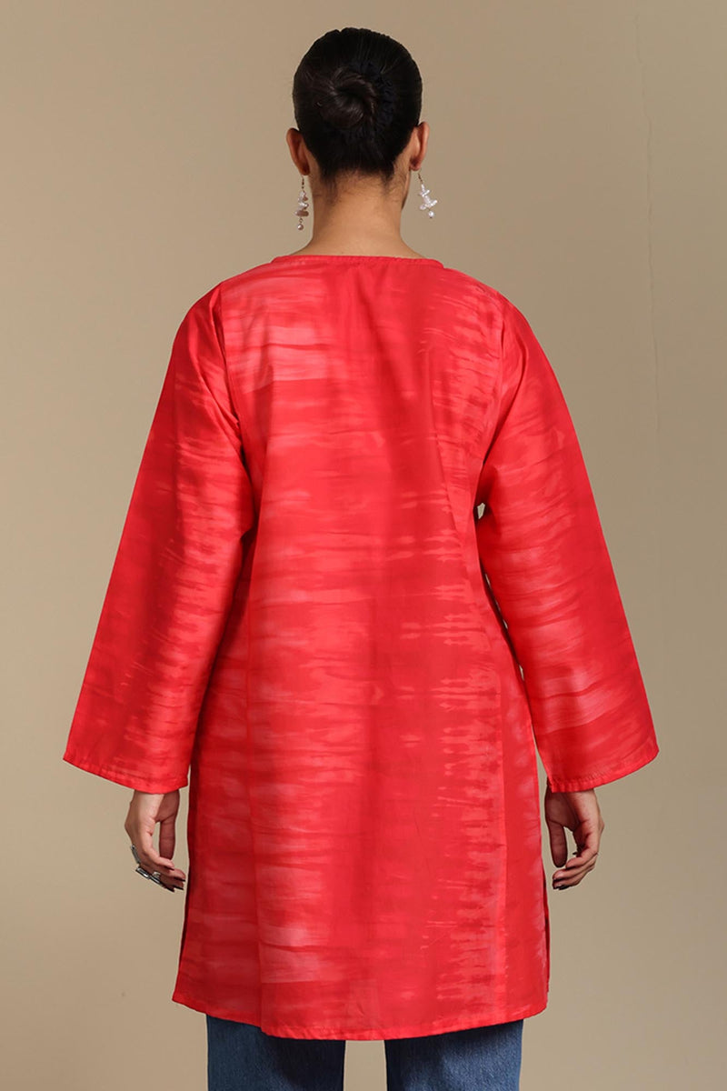 Abstract Foam Kurta
