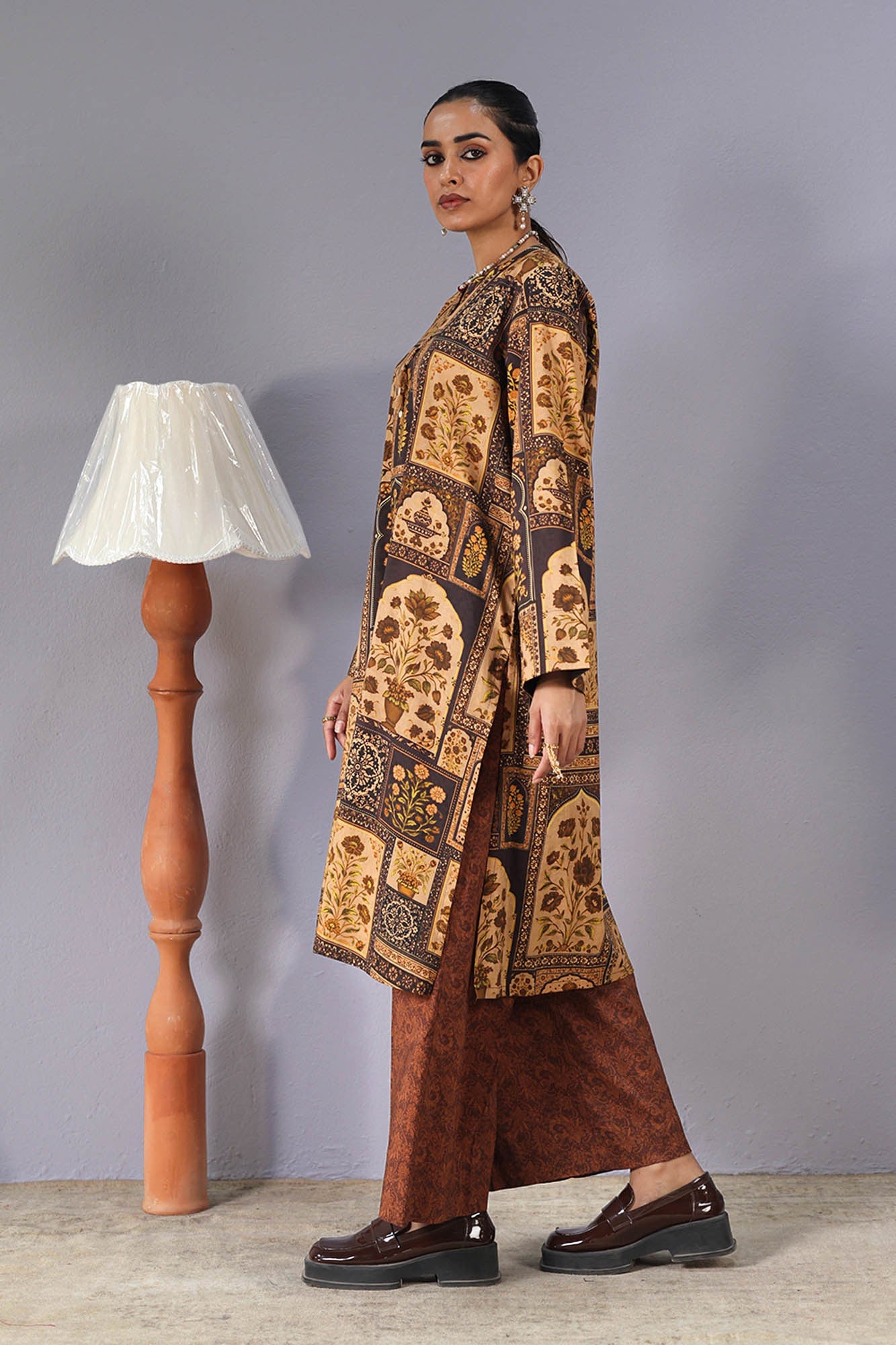 Coordinated Bagh Printed Set