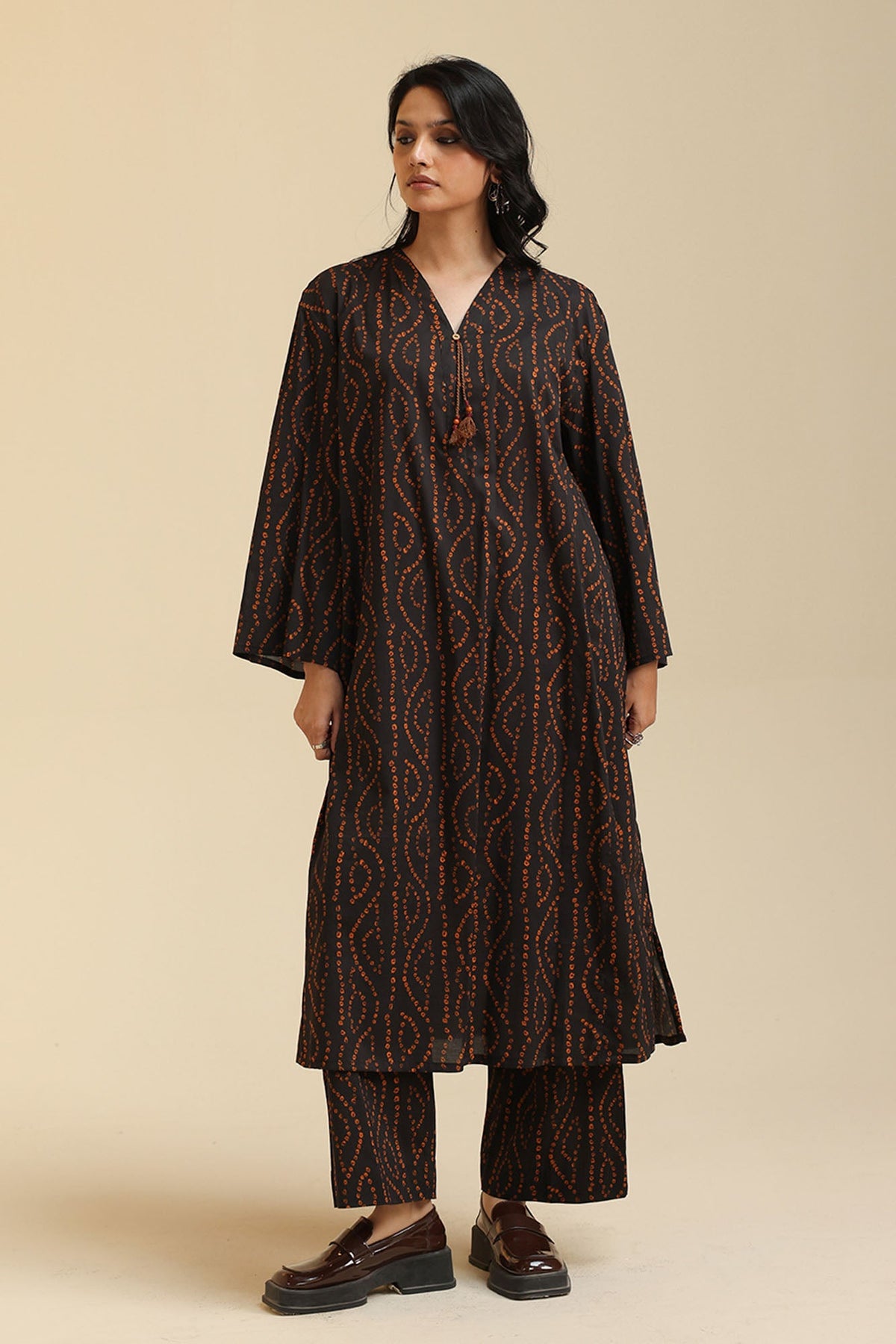 Chunari Beads Co-Ord Set