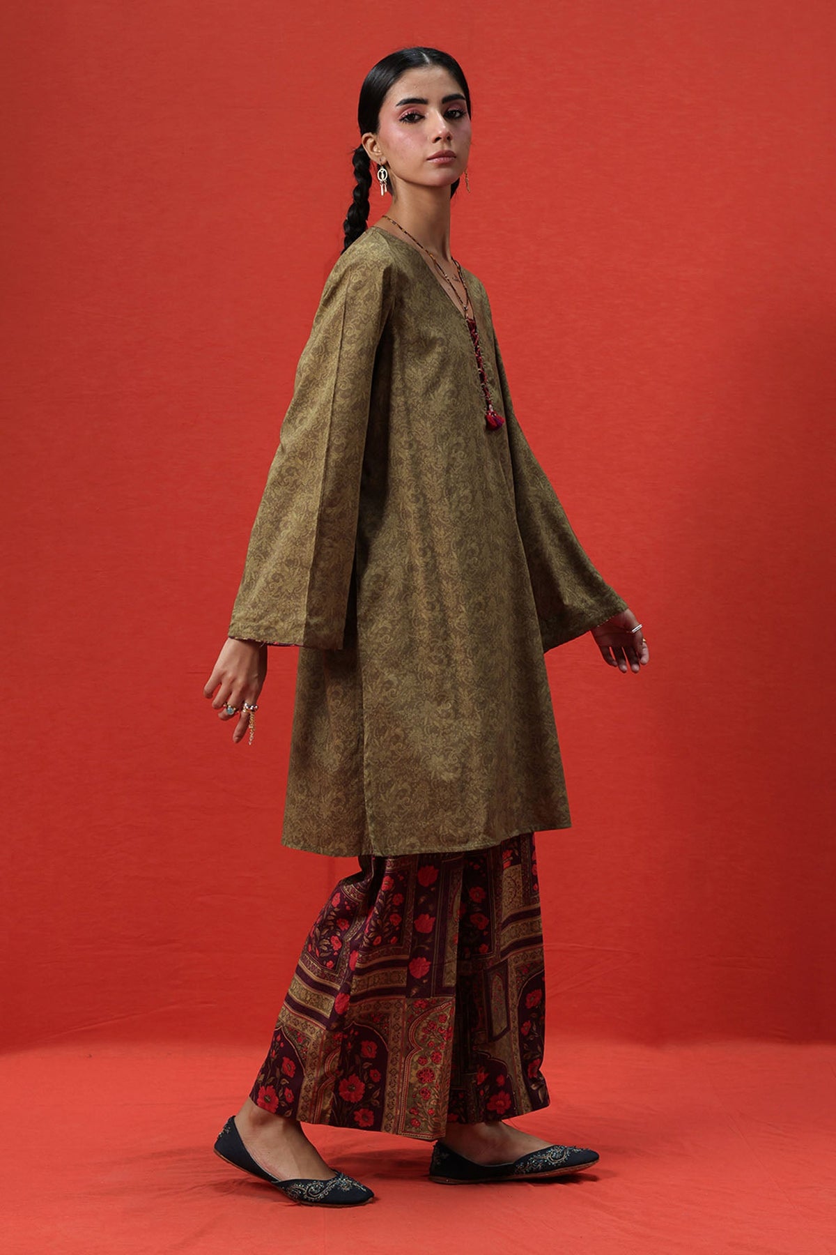 Mughal Tales Printed Set