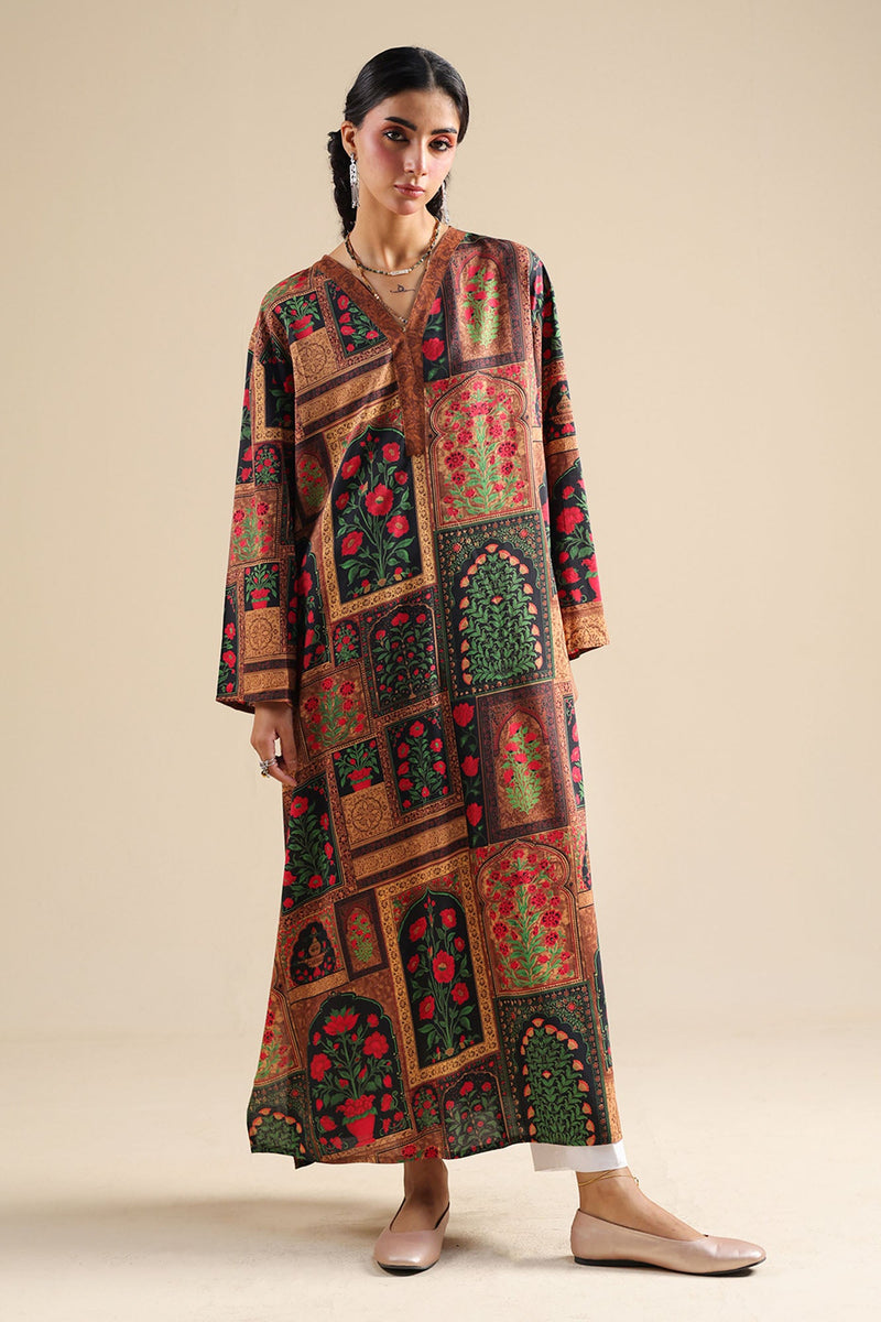 Mughal Phool Printed Kurta