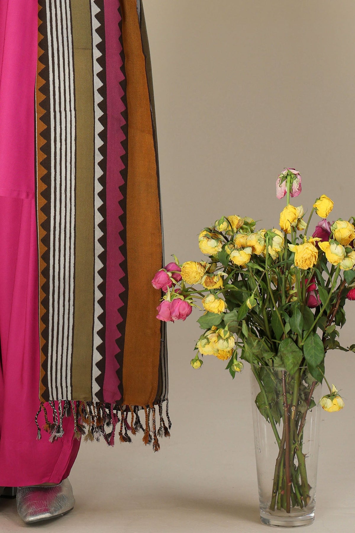 Block Story Dupatta