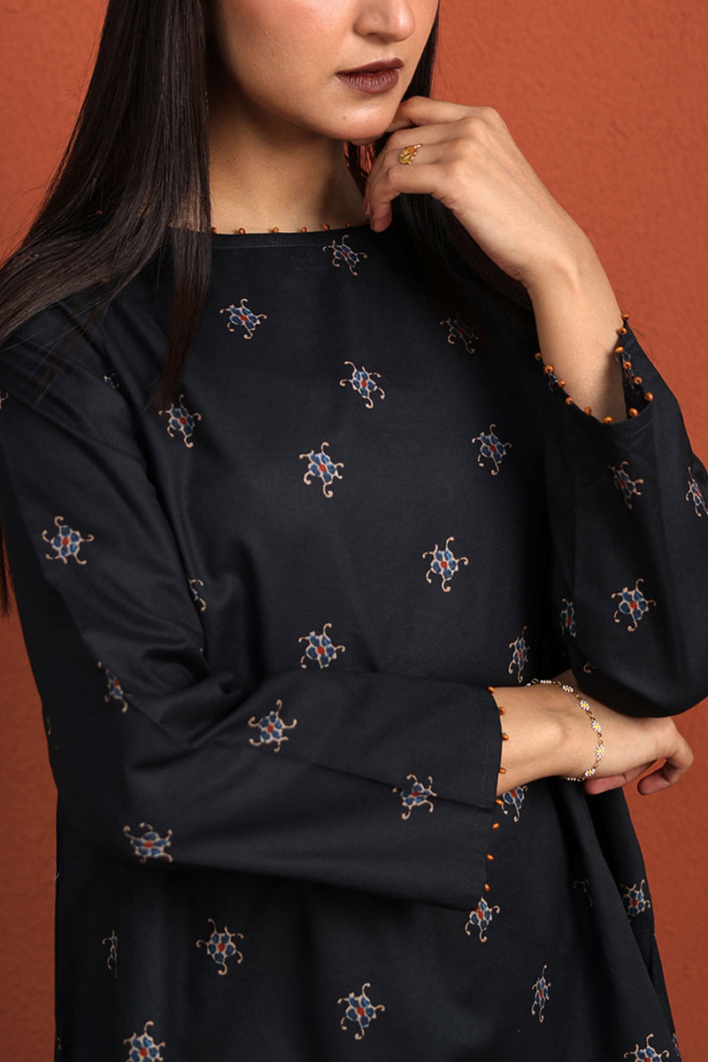 Floral Printed Farshi Set