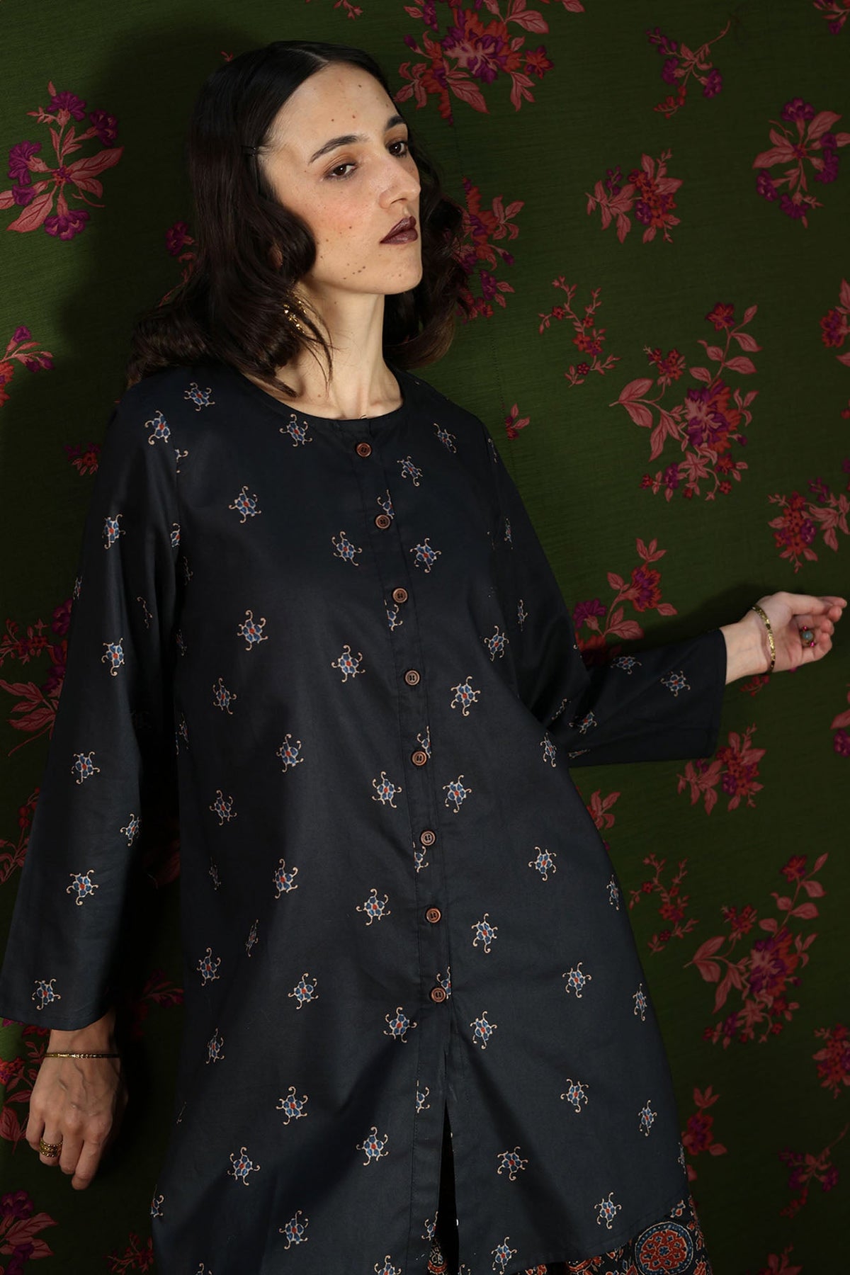 Printed Farshi Duo-Set