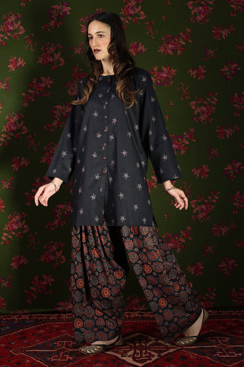 Printed Farshi Duo-Set
