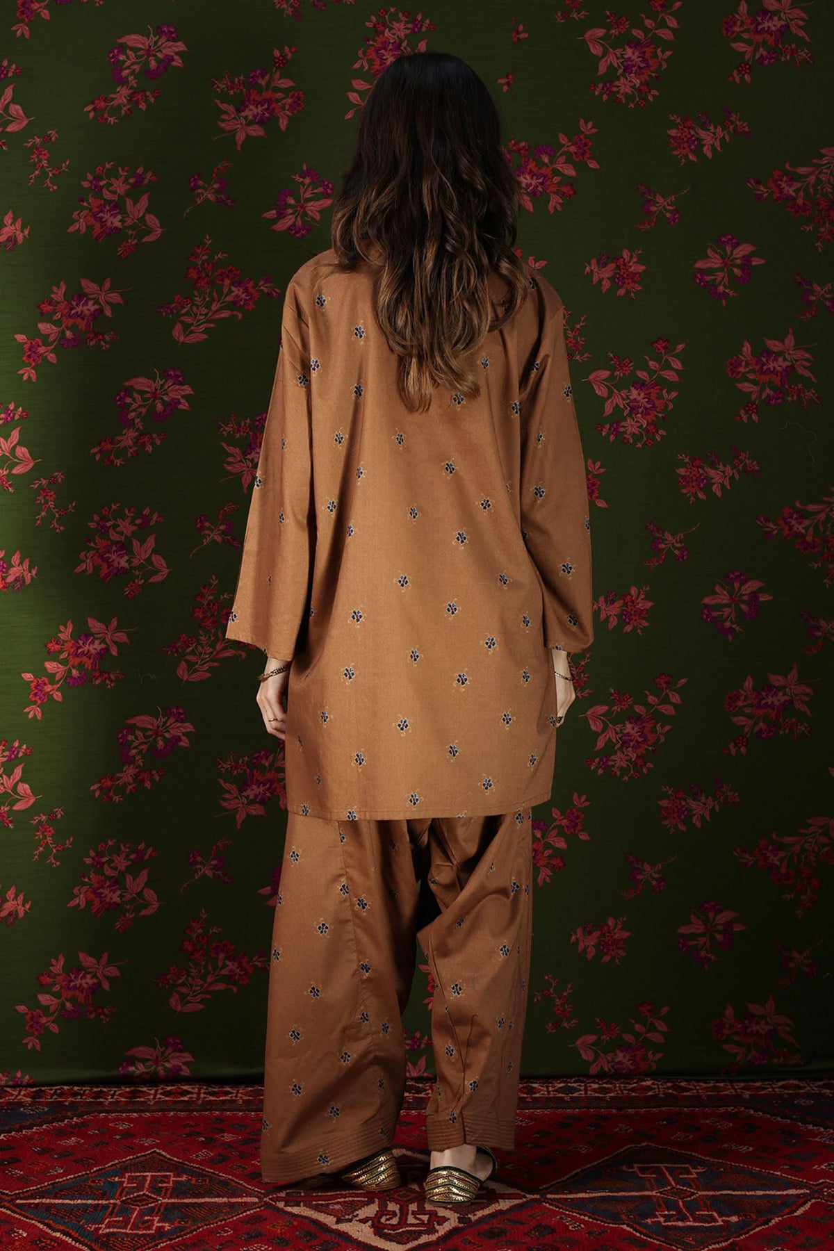 Printed Farshi Duo-Set