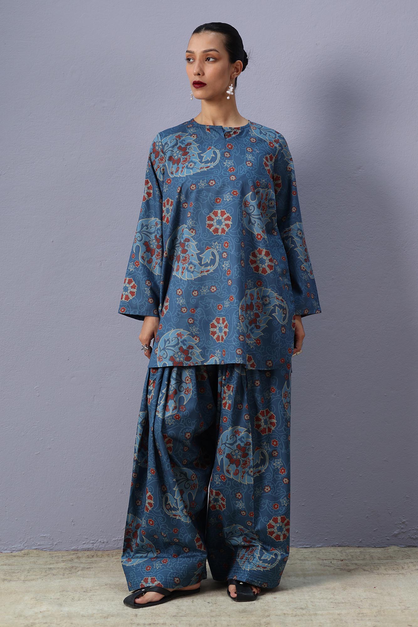 Bahaar Rang Printed Set