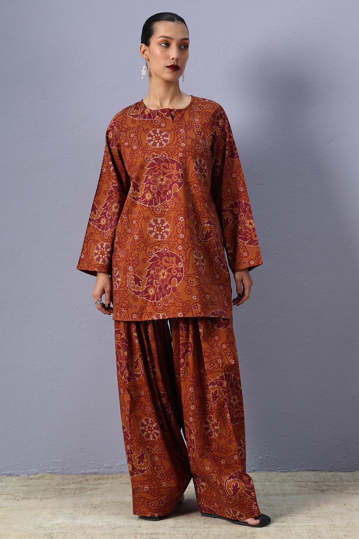 Bahaar Rang Printed Set