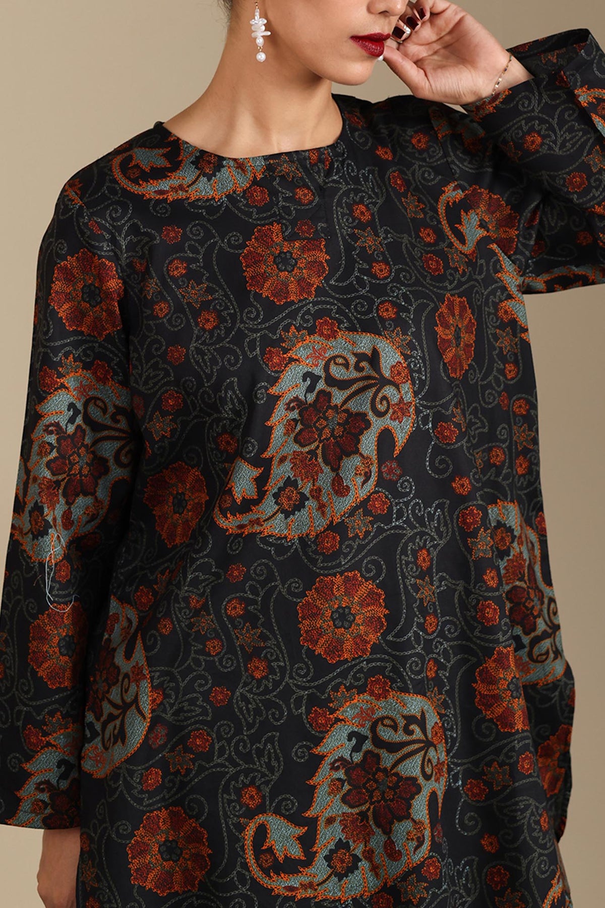 Bahaar Rang Printed Set