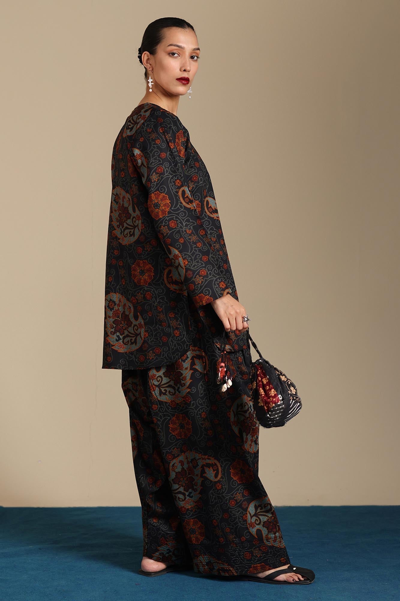 Bahaar Rang Printed Set