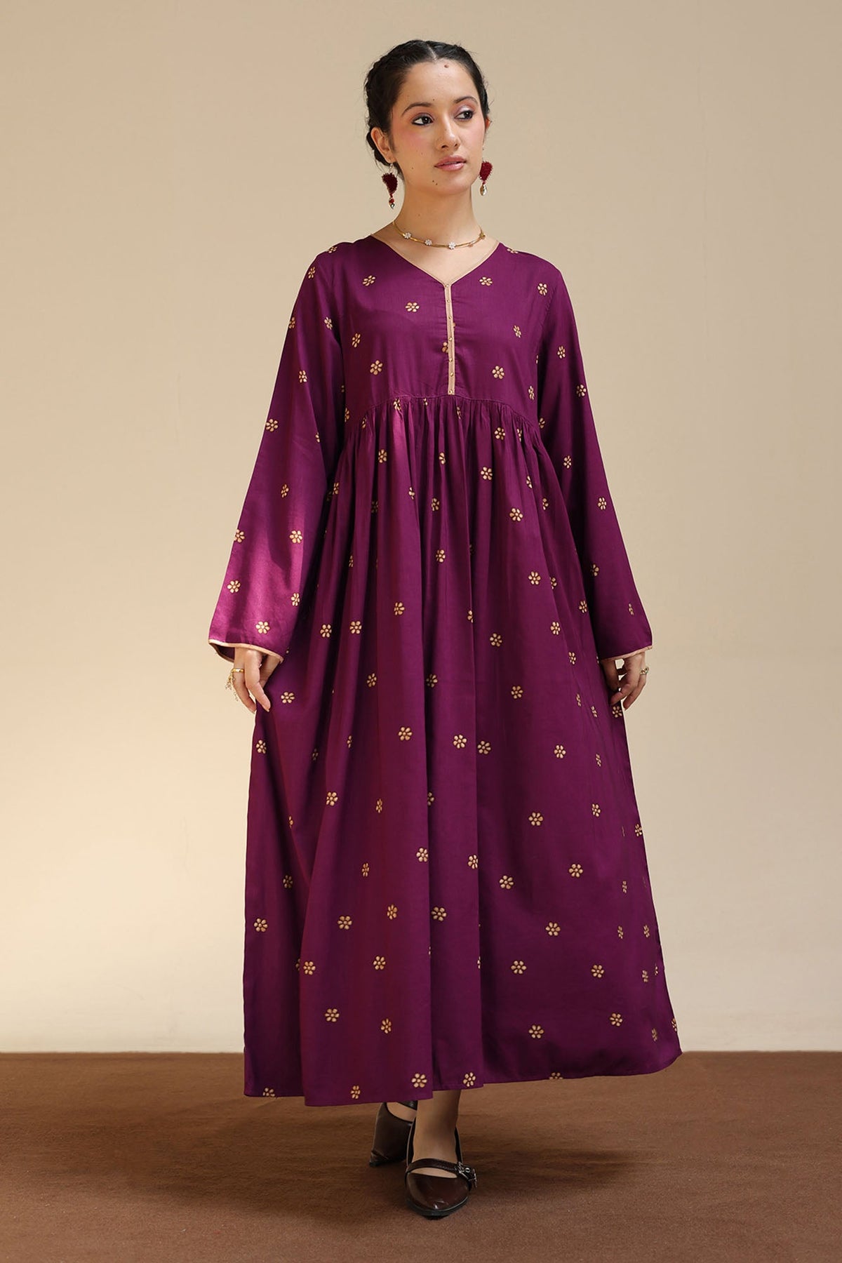 Little Bloom Gathered Dress
