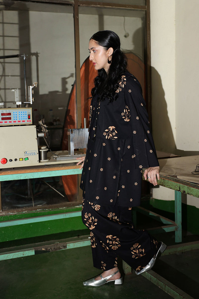 Phool Printed 3-Piece Koti Set