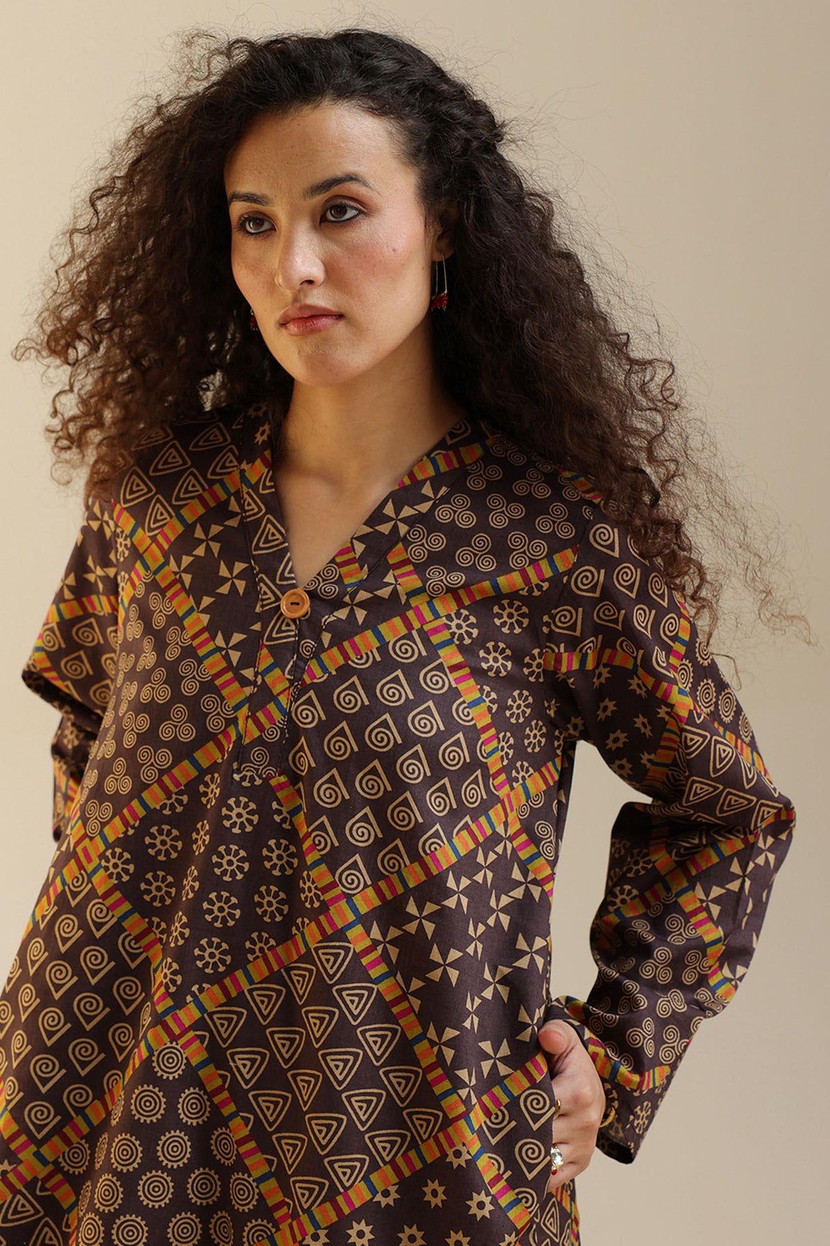 Prism Printed Farshi Set