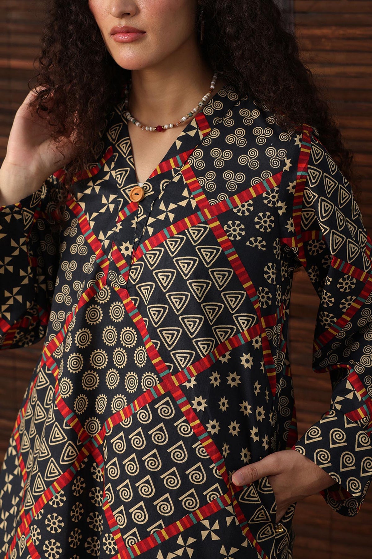 Prism Printed Farshi Set