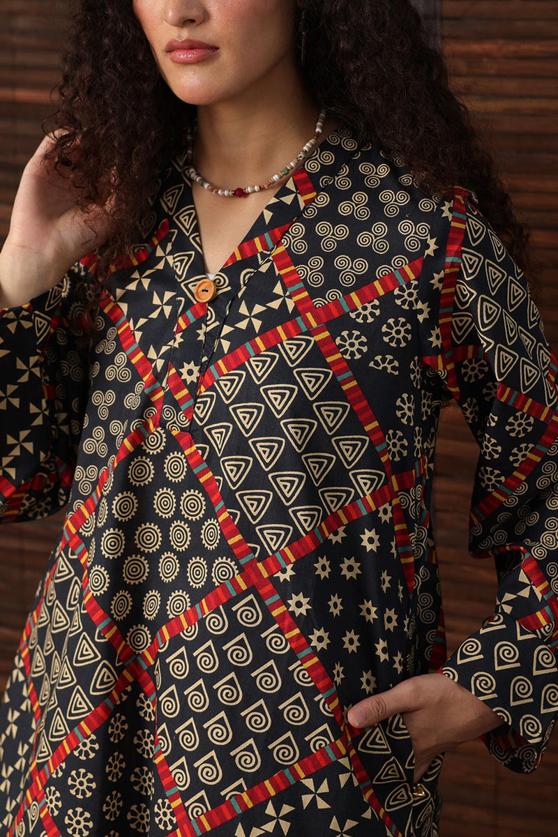 Prism Printed Farshi Set