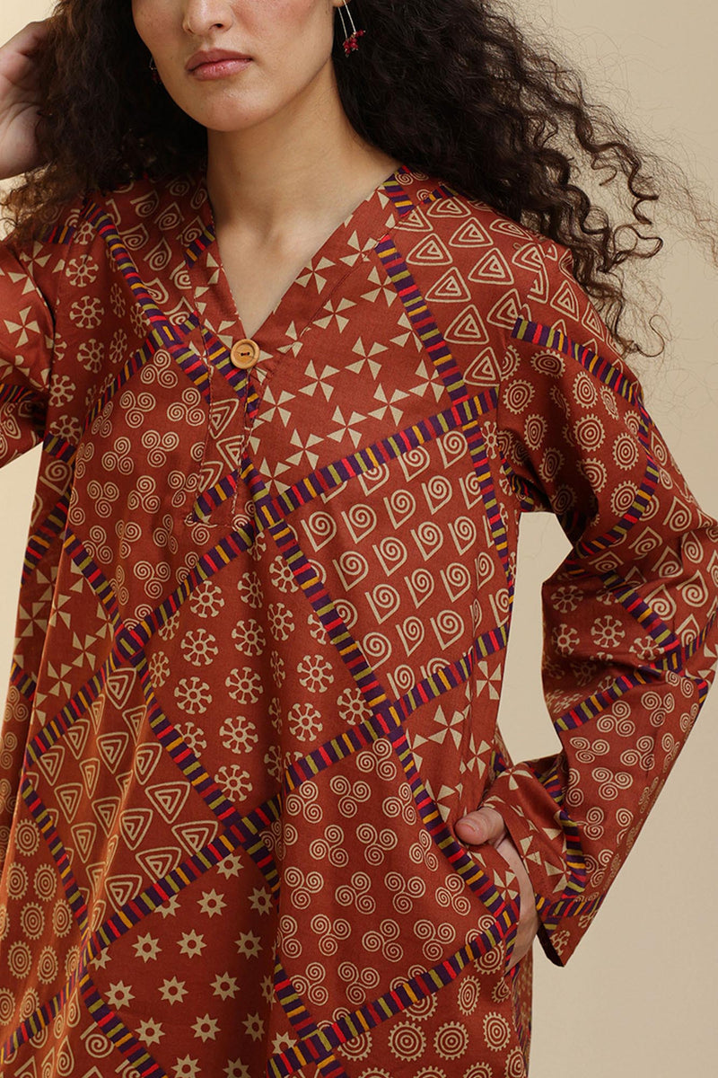 Prism Printed Farshi Set