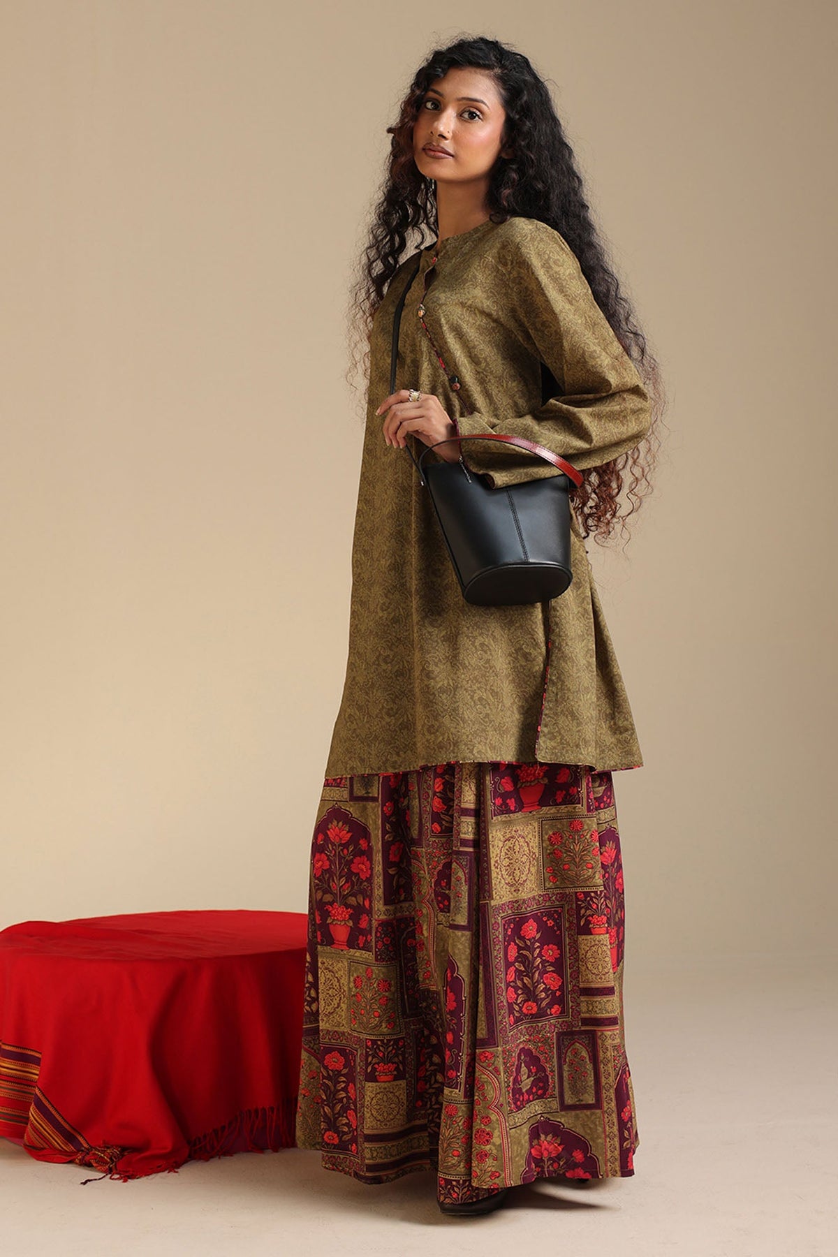Mughal Edit Skirt Set