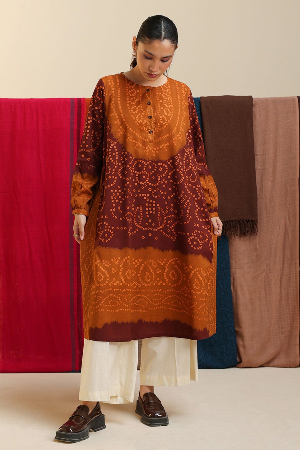 Chunari Printed Kurta