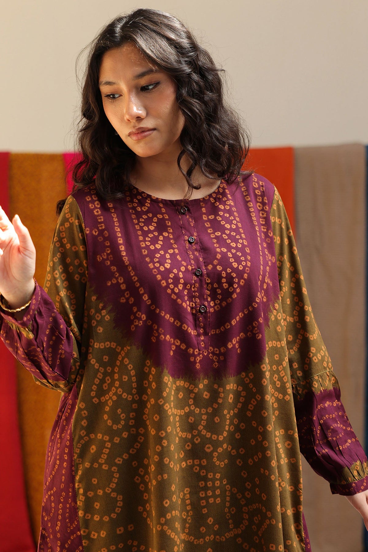 Chunari Printed Kurta