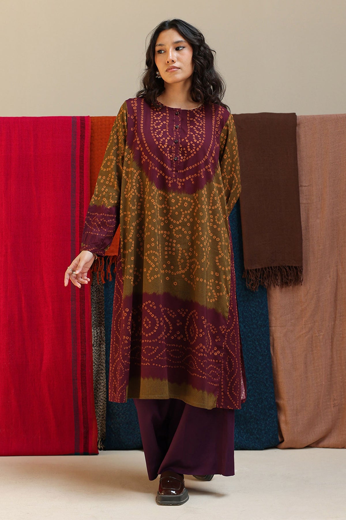 Chunari Printed Kurta