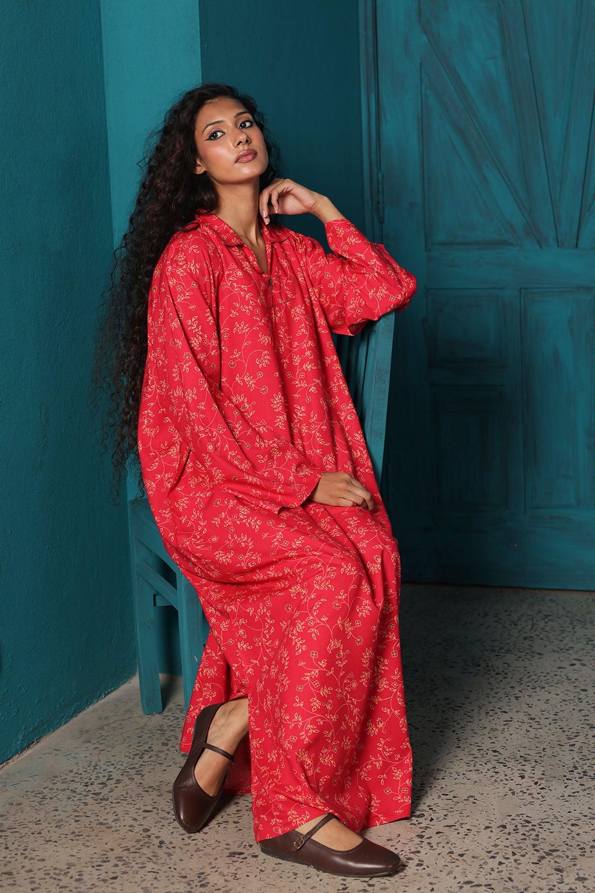 Floral Whimsy Kaftan