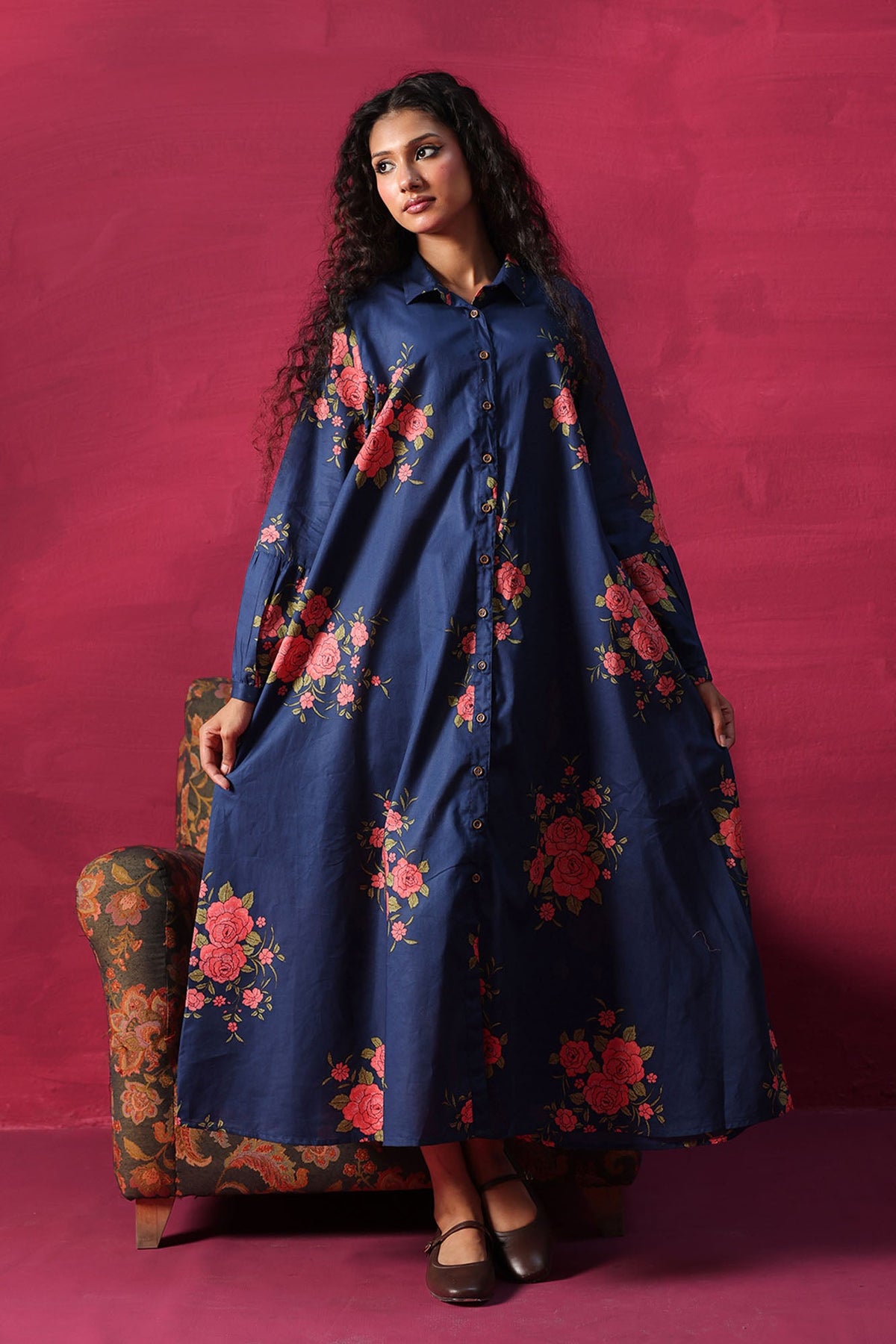 Rose Affair Printed Shirt