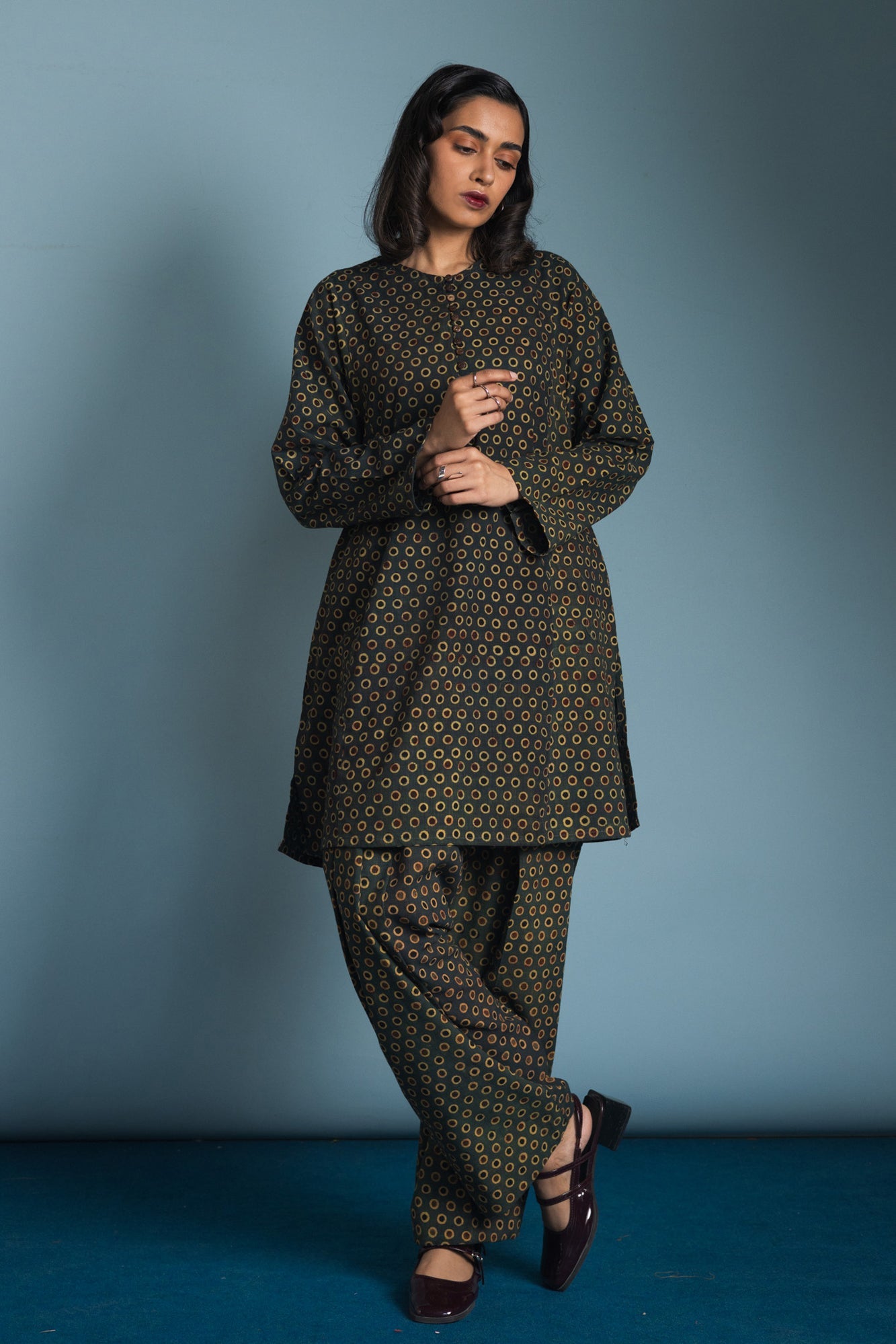 Hand-Block Printed Set