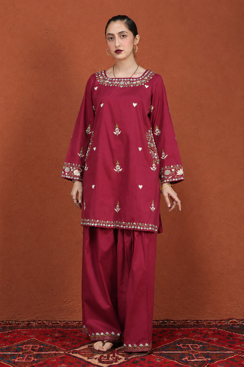 Embroidered Heart Story Set
