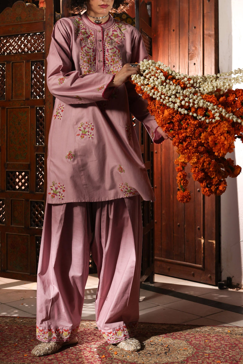 Embroidered Aar Set
