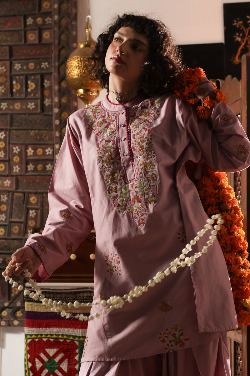 Embroidered Aar Set